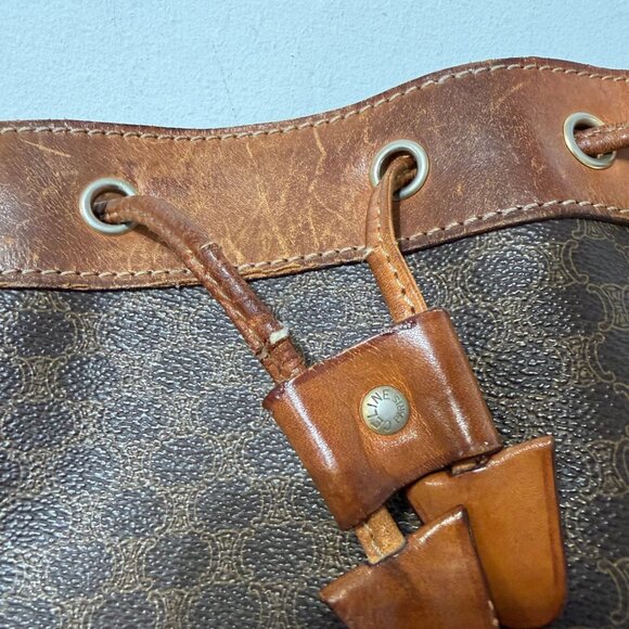 Celine Vintage Macadam Bucket Bag - Picture 12 of 16